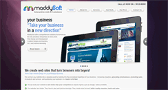 Desktop Screenshot of maddysoft.co.in
